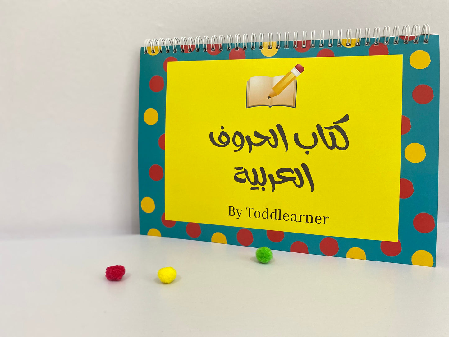 Arabic Alphabet and Number Writing Book – Trace, Learn & Write (1–10)