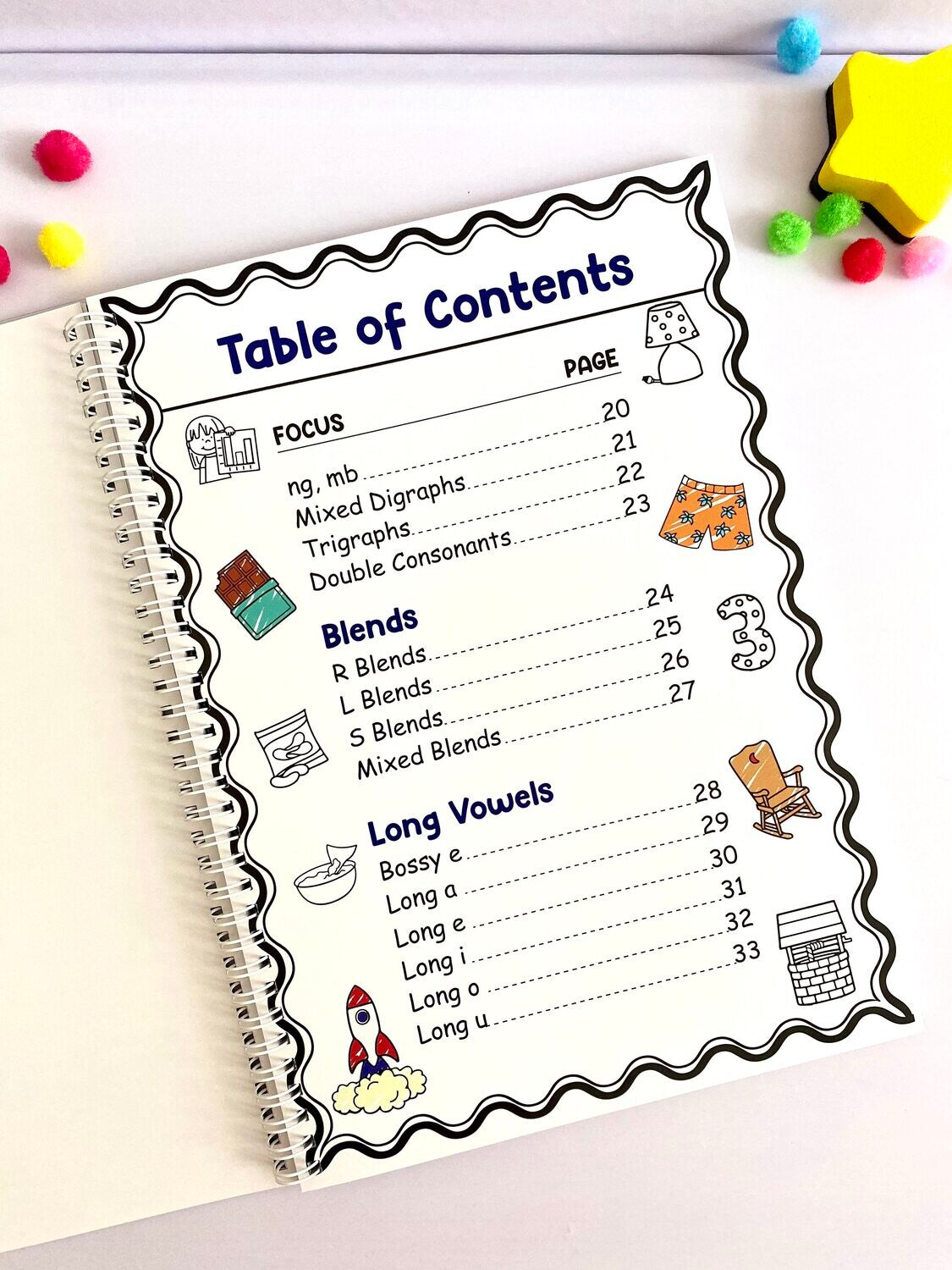 Phonics Learning Workbook for Kids: Fun Coloring Activities to Master All Phonics Sounds