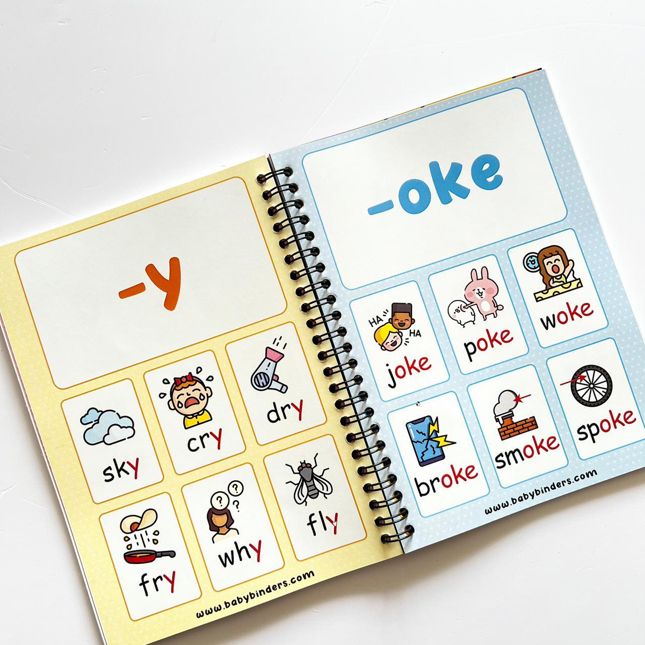 3 in 1 Learn to Read Book for Kids. Includes Short Vowels, Long Vowels and Sight Words.