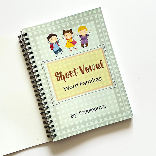 3 in 1 Learn to Read Book for Kids. Includes Short Vowels, Long Vowels and Sight Words.