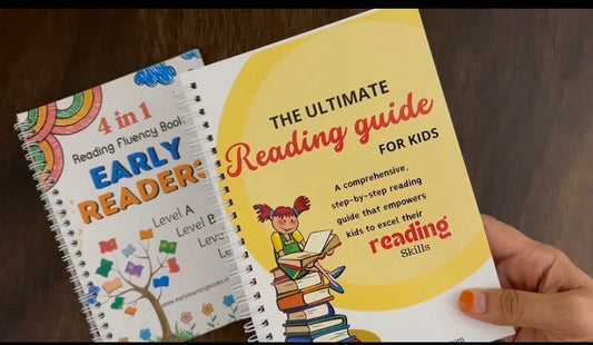 The Reading Combo Set for Kids. Includes 4 in 1 and the ultimate reading guide.